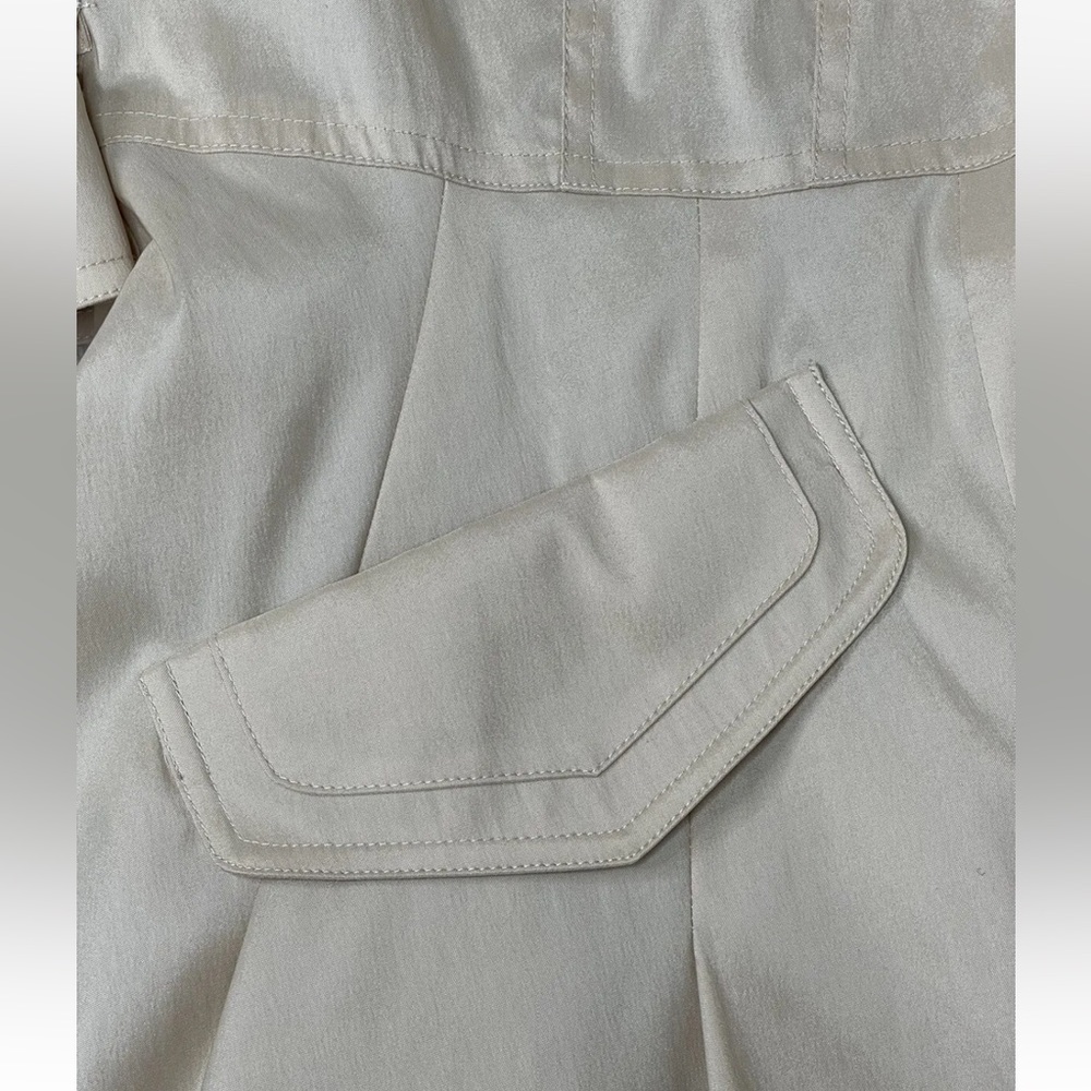 Samuel Dong Bubble Trench Coat. Size: L - Picture 7 of 10